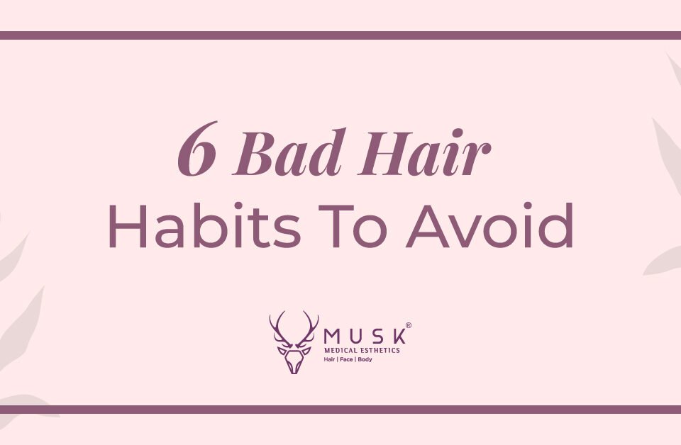 6 Bad Hair Habits To Avoid