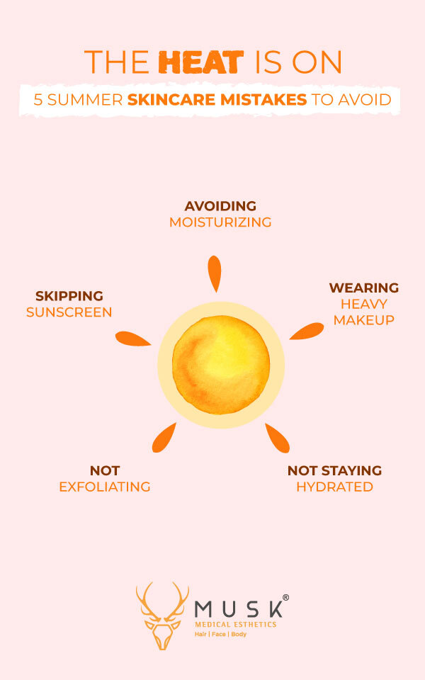 5 Summer Skincare Mistakes to Avoid