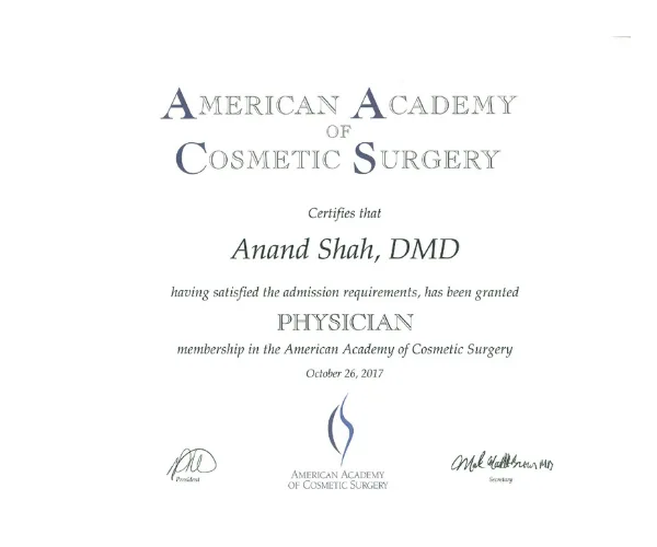 American Academy of cosmetic surgery