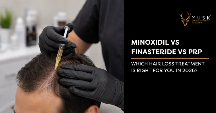 Minoxidil vs Finasteride vs PRP: 2026 Guide